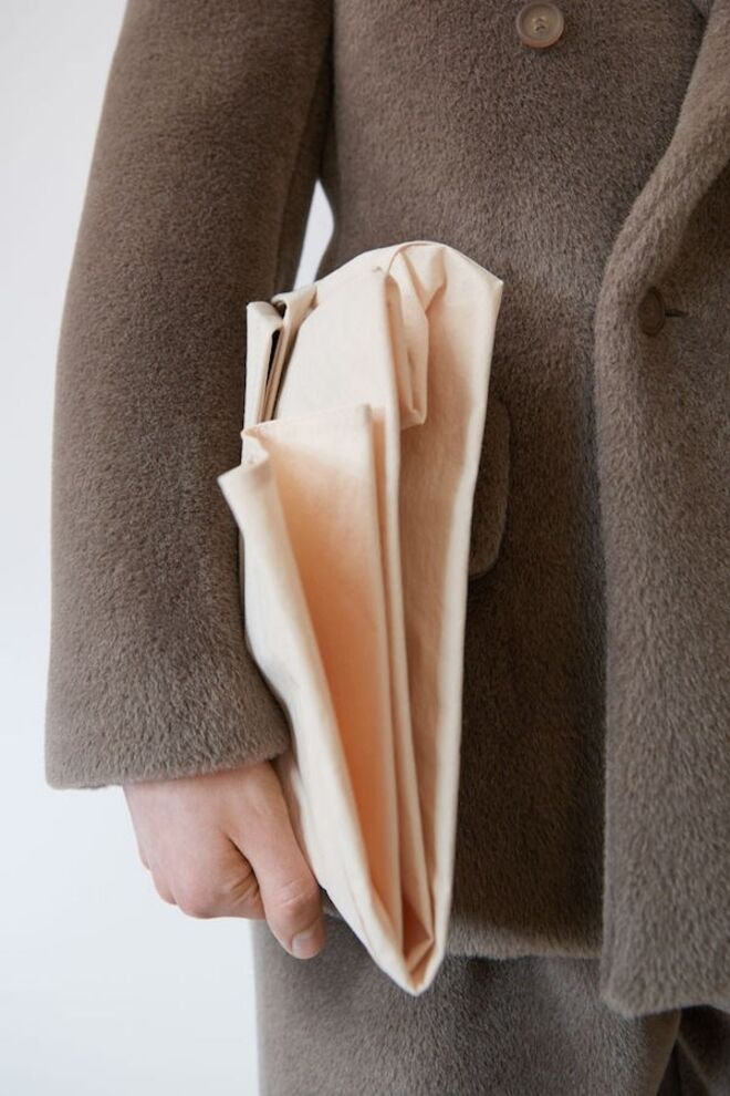 O saco de compras que é elegante e reutilizável 