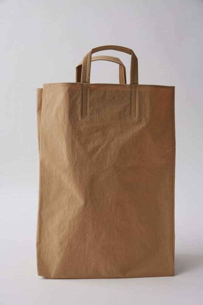 O saco de compras que é elegante e reutilizável 