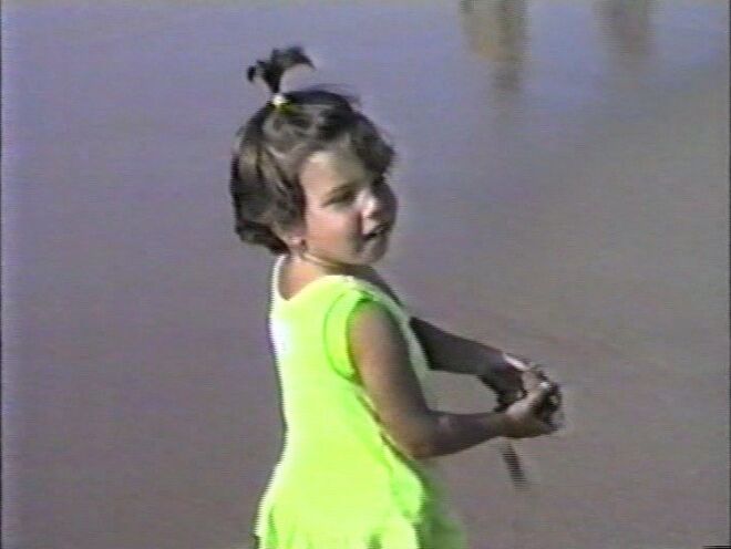  Inês Folque: a sua praia de infância era a Praia do Guincho, em Cascais.