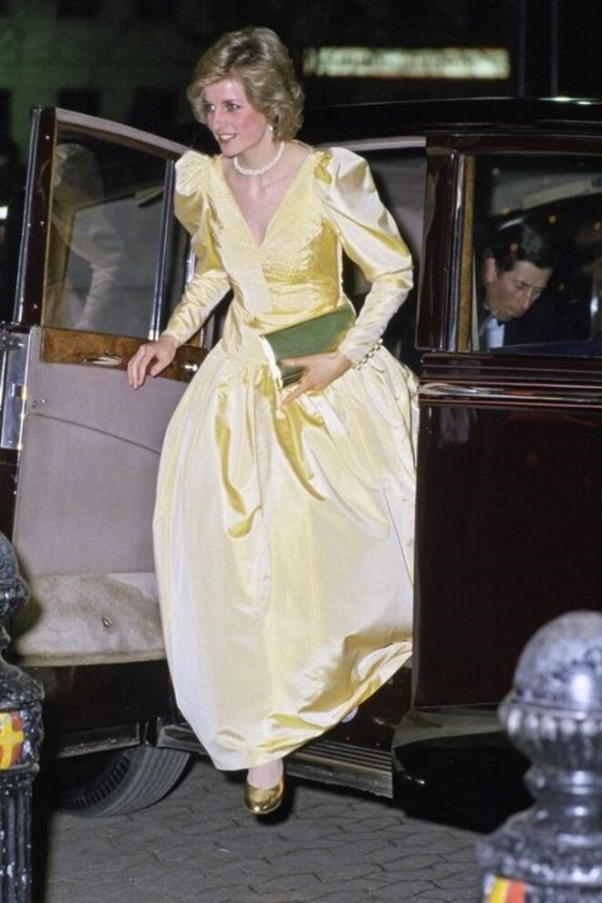 5 de março 1985 | Durante a estreia de um filme em Londres. 