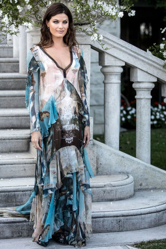 Isabeli Fontana, em Alberta Ferretti 