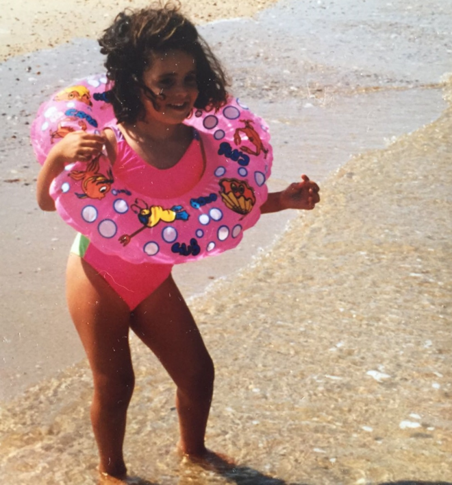 Catarina Gouveia: a sua praia de infância é a Praia do Furadouro em Ovar