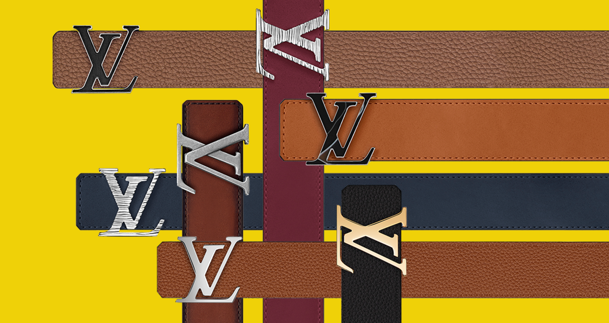 Já pode personalizar os cintos da Louis Vuitton