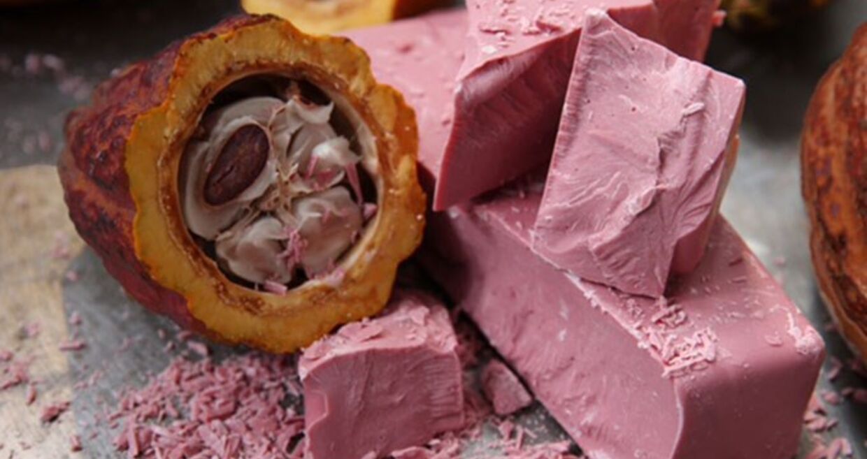 Cientistas inventaram um novo chocolate... E é cor-de-rosa!