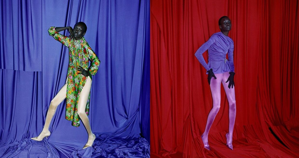 Imagens da campanha da Balenciaga, outono/inverno 2017-18
