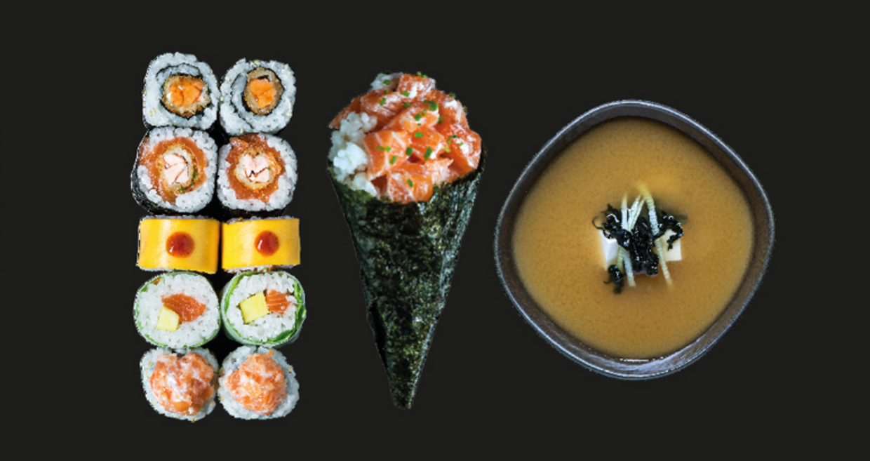 O sushi da Confraria onde quiser, quando quiser