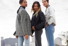 Kilo Kish (711 Skinny), Tommy Genesis (721 High Rise Skinny) e Miya Folick (501 Skinny)
