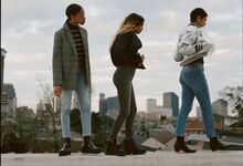 Kilo Kish, Tommy Genesis e Miya Folick em Levi's Skinny