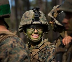 É a primeira vez que um pelotão de Marines será dirigido por uma mulher