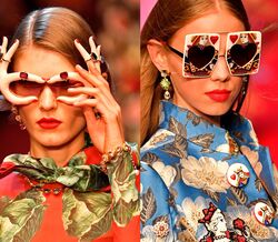 5 óculos excêntricos da coleção de Dolce & Gabbana