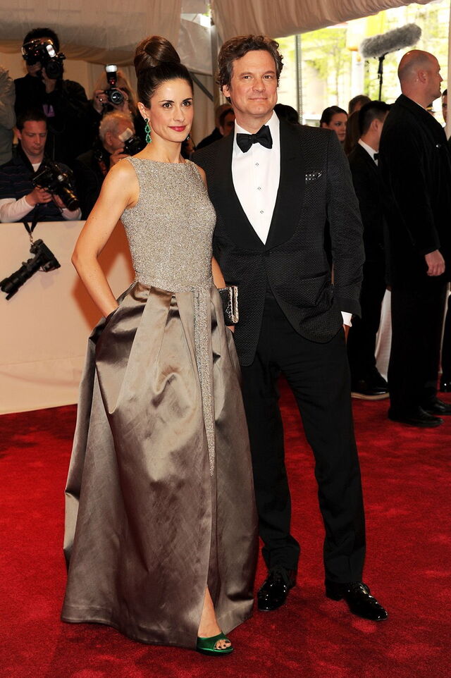 Colin Firth e Livia Giuggioli | Juntos há 22 anos. Conheceram-se na série televisiva Nostromo (1996). Casaram em 1997. 