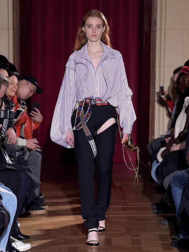 Y/Project outono/inverno 2017, por Glenn Martens.