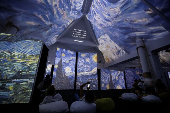 Exposição Van Gogh Alive em Lisboa
