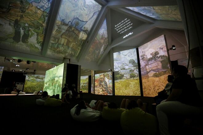 Exposição Van Gogh Alive em Lisboa