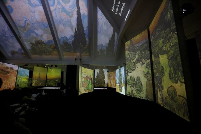 Exposição Van Gogh Alive em Lisboa
