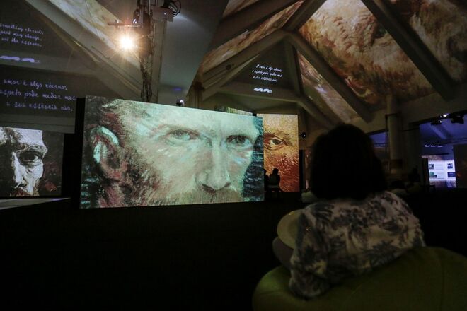 Exposição Van Gogh Alive em Lisboa