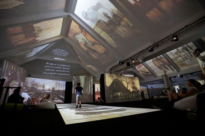 Exposição Van Gogh Alive em Lisboa