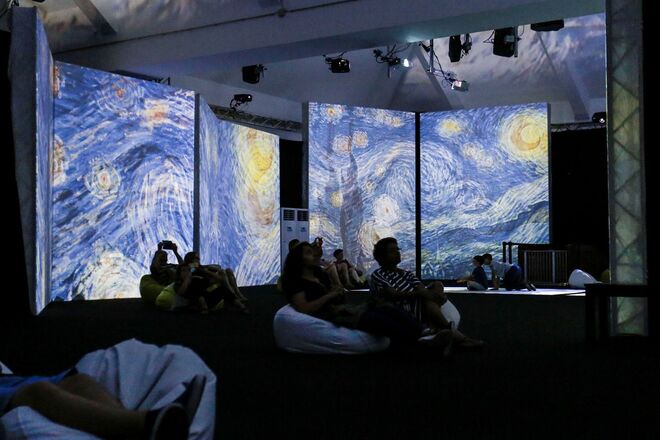 Exposição Van Gogh Alive em Lisboa