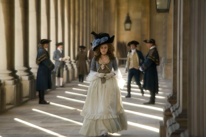 Keira Knightley no filme The Duchess
