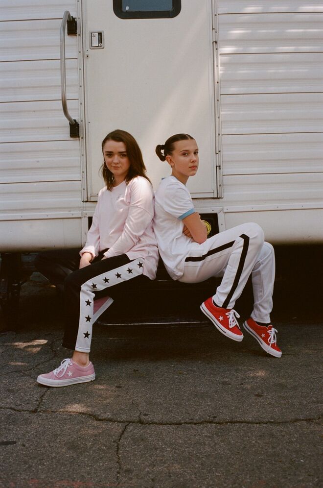 Maisie Williams e Millie Bobby Brown 
