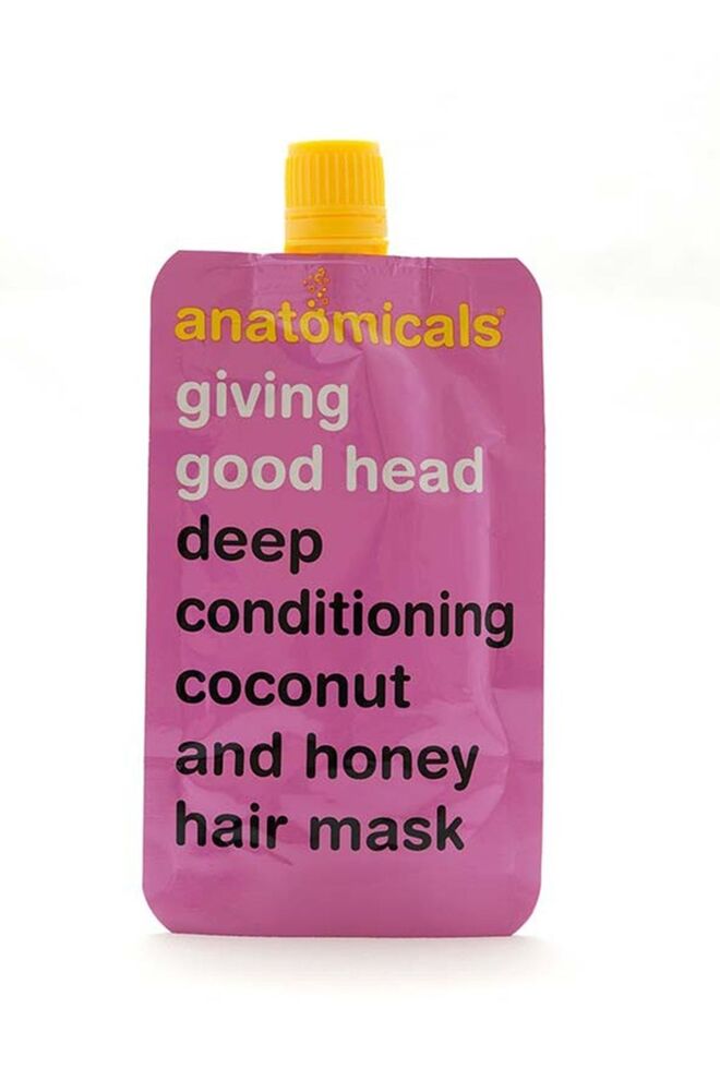 Máscara hidratante para o cabelo Giving Good Head, €10, Anatomicals em Asos.com