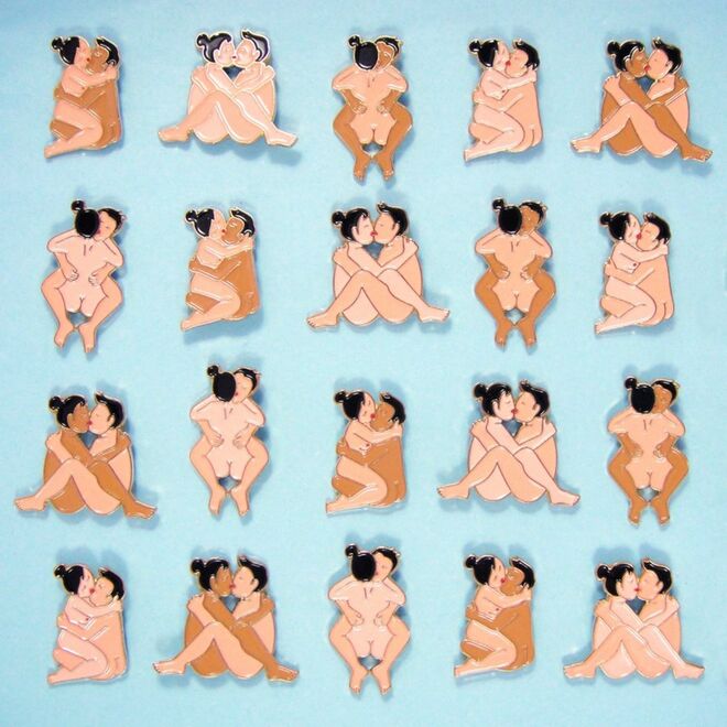 Pins em metal, €25, Cou Cou Suzette