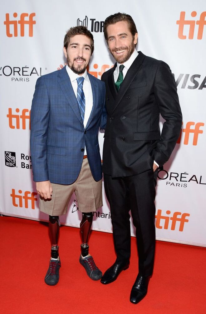 Jake Gyllenhaal e Jeff Bauman