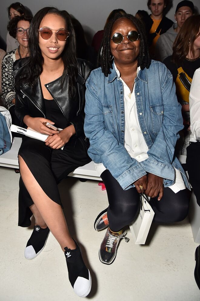 Jerzey Dean e Whoopi Goldberg 