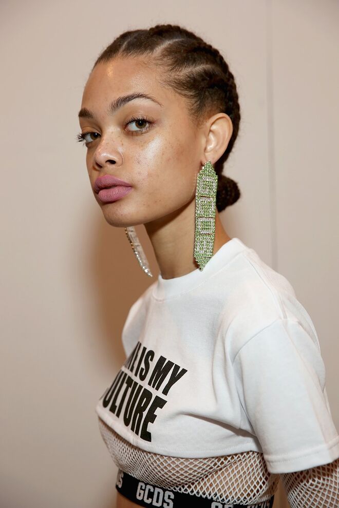 Nos bastidores da Semana de Moda de Nova Iorque