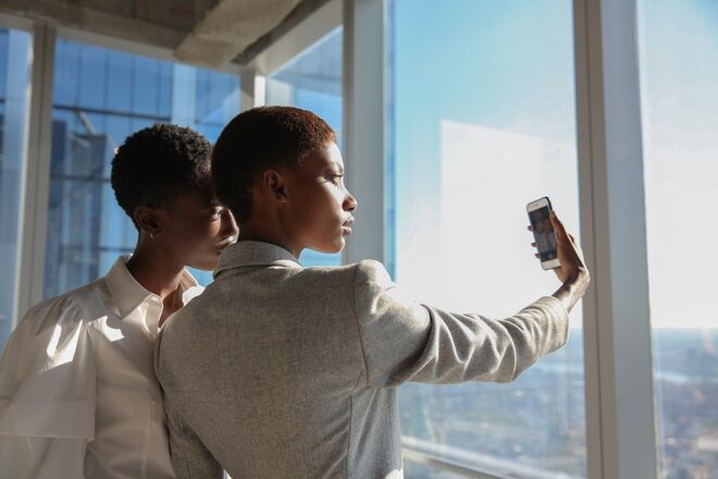 Nos bastidores da Semana de Moda de Nova Iorque
