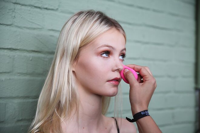 Nos bastidores da Semana de Moda de Nova Iorque