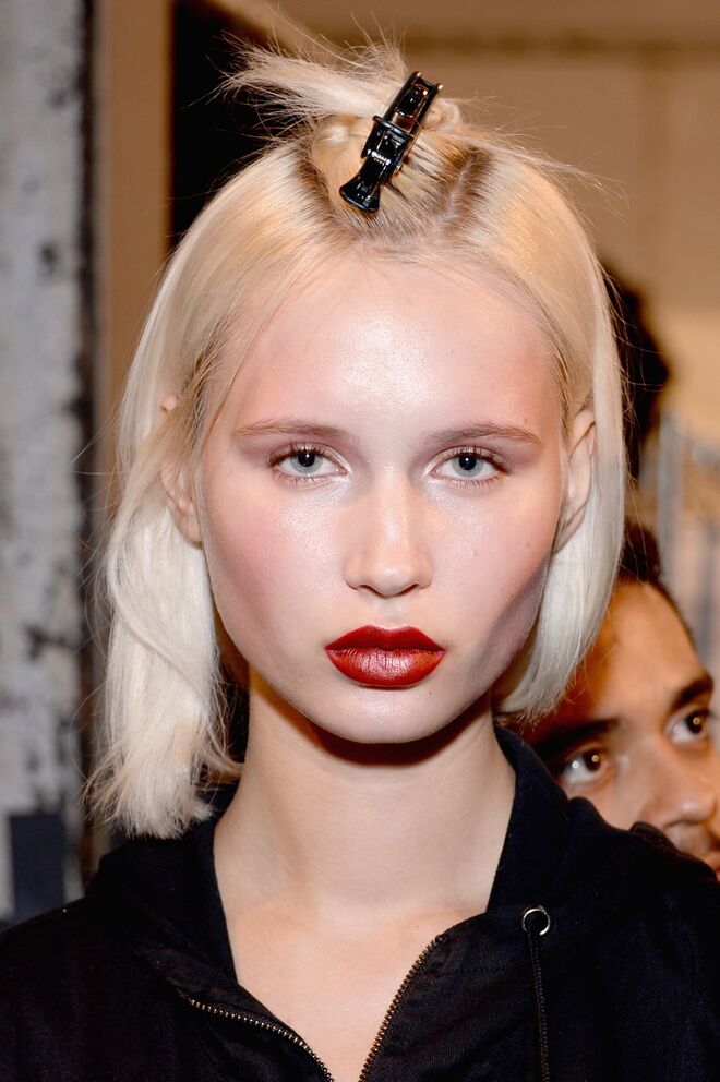 Nos bastidores da Semana de Moda de Nova Iorque