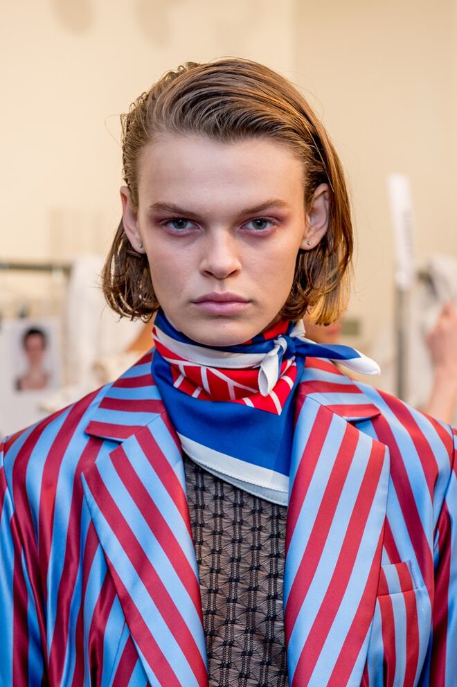 Nos bastidores da Semana de Moda de Nova Iorque