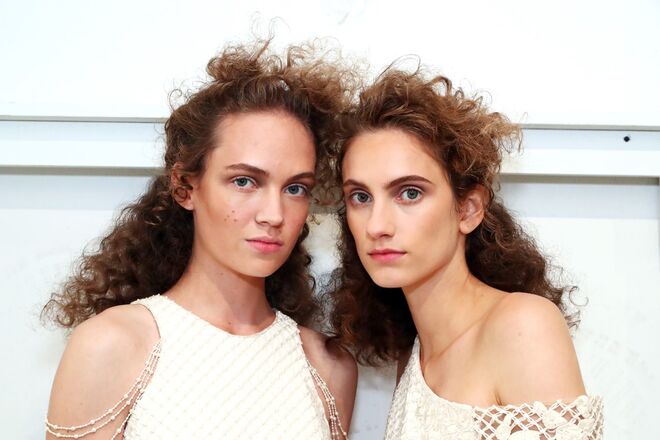 Nos bastidores da Semana de Moda de Nova Iorque