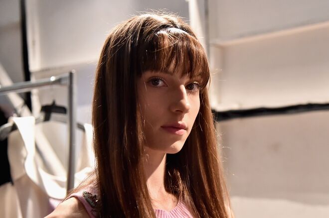 Nos bastidores da Semana de Moda de Nova Iorque