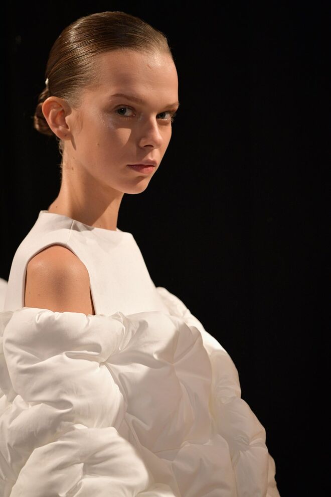 Nos bastidores da Semana de Moda de Nova Iorque