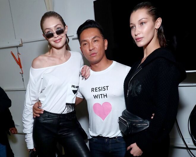 Nos bastidores da Semana de Moda de Nova Iorque