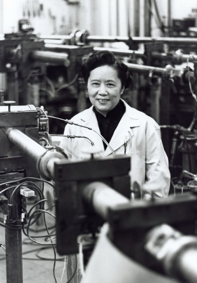 Chien-Shiung Wu: Física Nuclear | Wu trabalhou no Projeto Manhattan, no qual desenvolveu o processo de separação do urânio. Em 1956, liderou uma experiência focada nas interações eletromagnéticas. Depois dos resultados surpreendentes, Tsung-Dao Lee e Chen-Ning Yang, dois físicos que criaram uma teoria semelhante, ficaram com os louros dessa descoberta ao ganharem o Prémio Nobel em 1957.