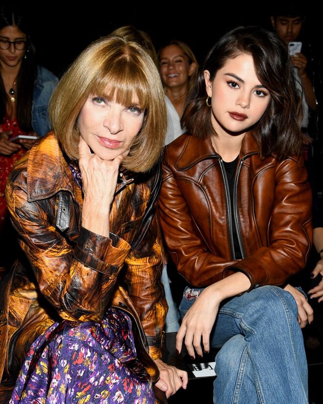 Anna Wintour e Selena Gomez