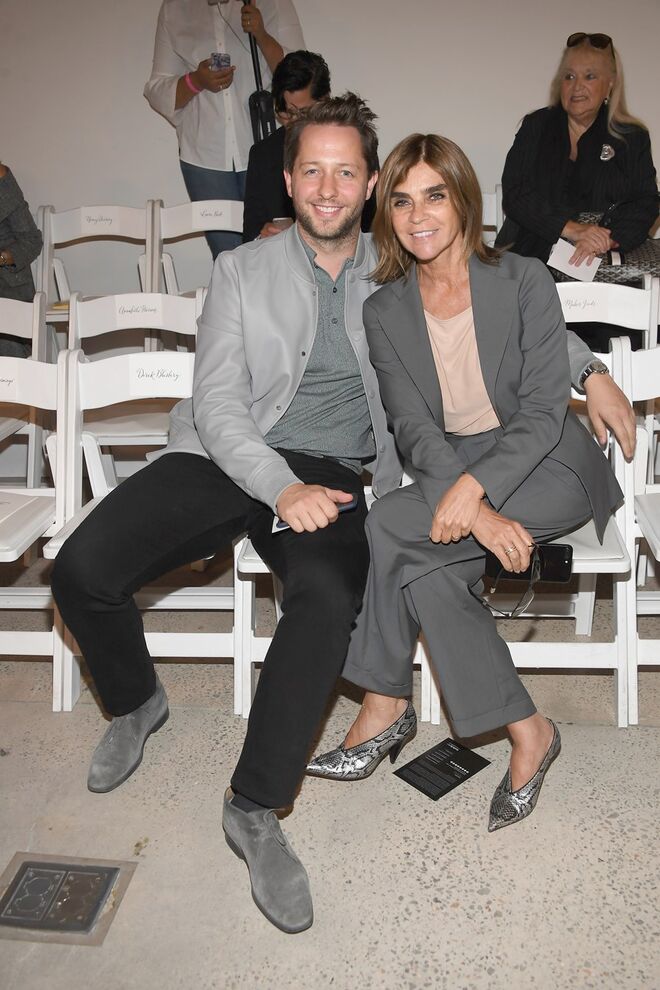  Derek Blasberg e Carine Roitfeld