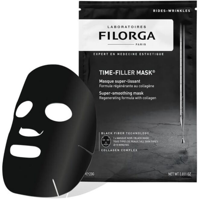 Time-Filler Mask, fórmula regenerante com colagénio, €11,37, Filorga