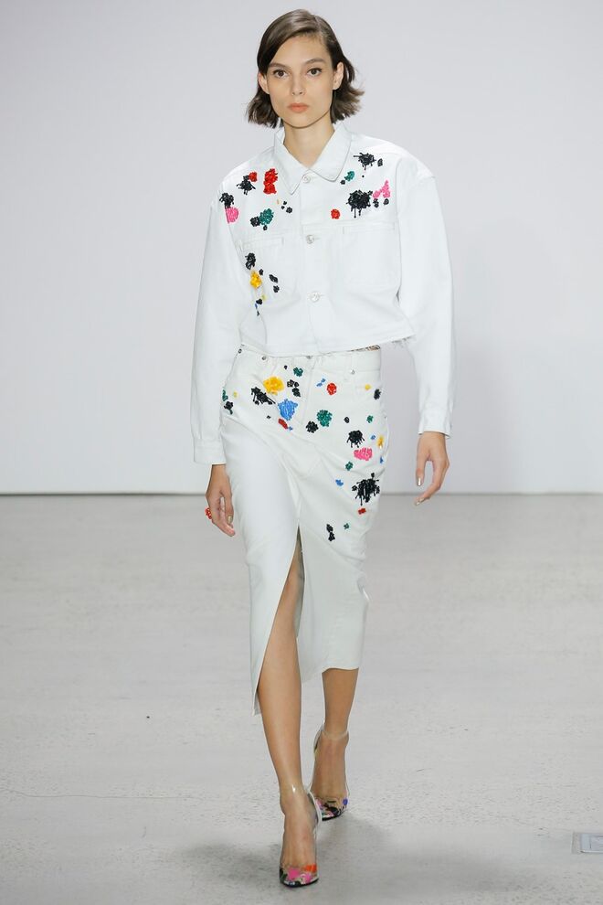 Tela em branco: Oscar de la Renta