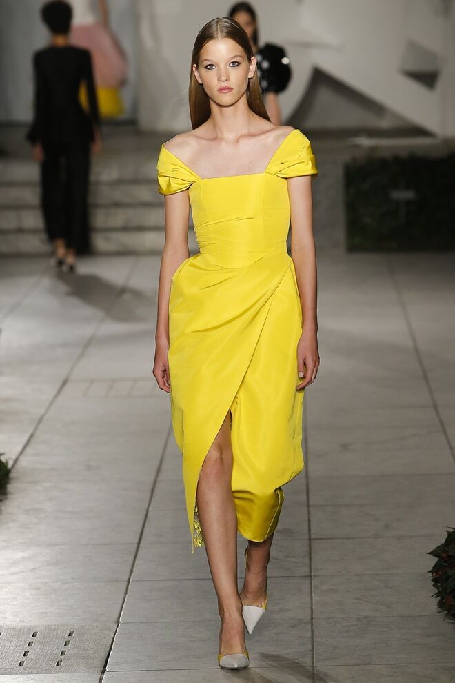 Amarelo: Carolina Herrera