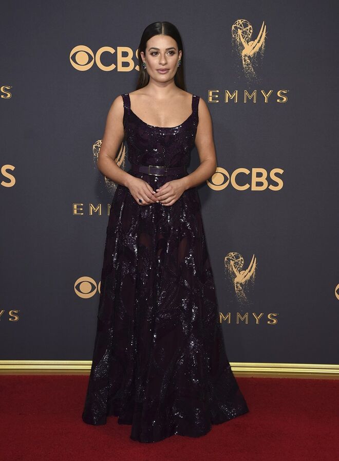 Lea Michelle, em Elie Saab