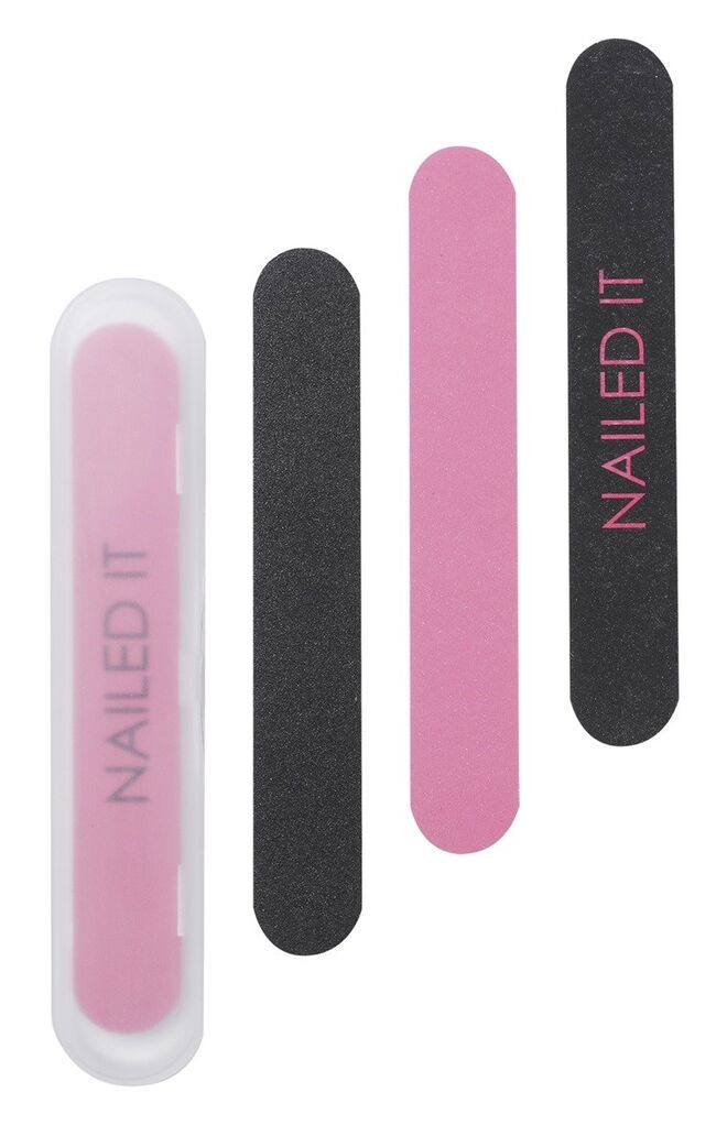 Kit com quatro limas para unhas, €1,50, Primark