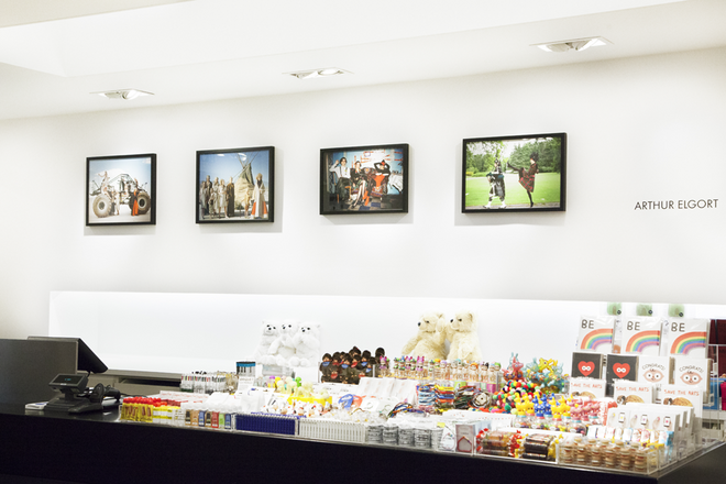 O interior da loja Colette, no nº 213 da Rue de Saint-Honoré, em Paris.
