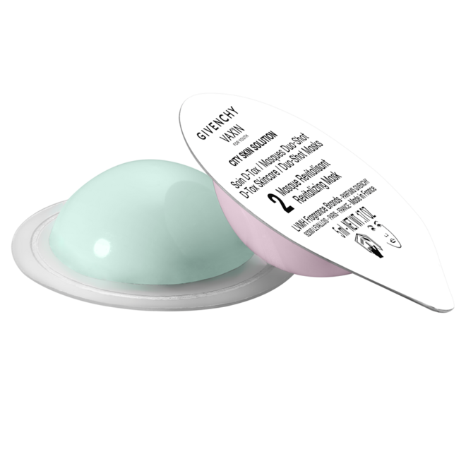 Vax'In Máscara D-Tox duplo shot, 8x15 ml, €61, Givenchy