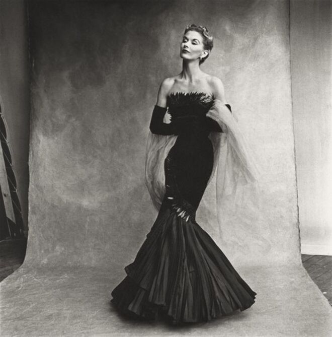 Irving Penn (American, 1 917 – 2009) Rochas Mermaid Dress (Lisa Fonssagrives - Penn) , Paris, 1950