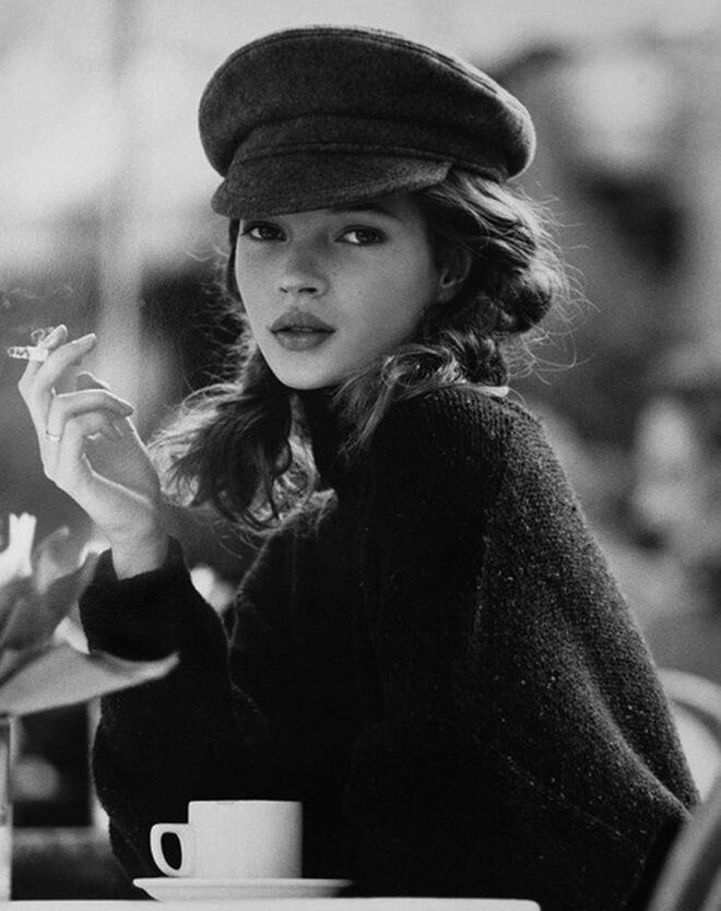 Kate Moss fotografada por Kate Garner, 1991