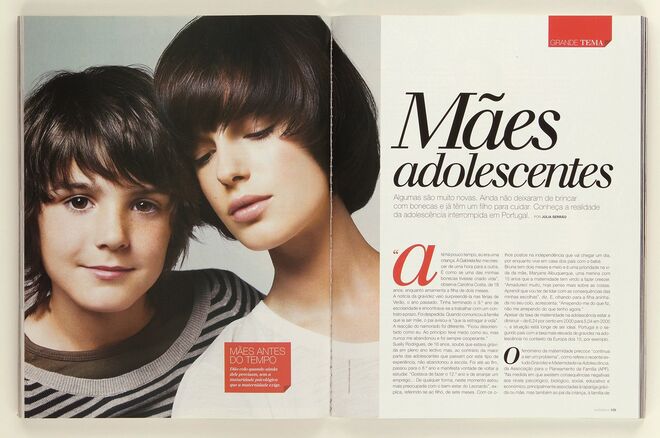 Mães adolescentes. Retrato da realidade portuguesa. 2007.